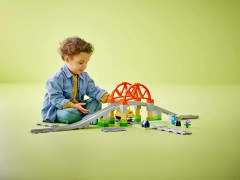 Конструктор Duplo 10426 Набор для расширения: мост и рельсы. Train Bridge and Tracks Expansion Set - Фото 5