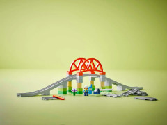 Конструктор Duplo 10426 Набор для расширения: мост и рельсы. Train Bridge and Tracks Expansion Set - Фото 8