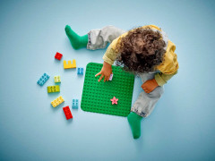 Конструктор Duplo 10460 Зеленая пластина для строительства. Green Building Plate - Фото 5