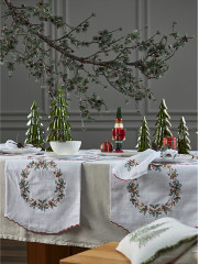Комплект салфеток сервировочных «Festive wreath» - Фото 3