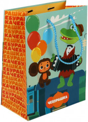 Пакет подарочный «Чебурашка» - Фото 2