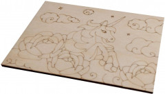 Доска творческая «Единорожка» - Фото 1