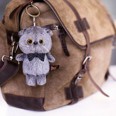 Брелок «Басик с бантиком» - Фото 2