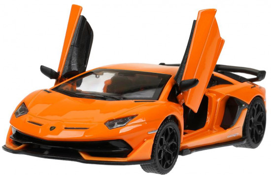 Машина металлическая инерционная «Lamborghini Avendator SVJ»