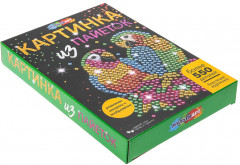 Картина из пайеток «Попугаи» - Фото 7