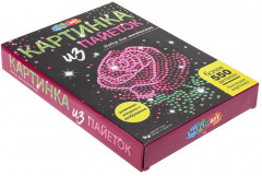 Картина из пайеток «Розочка» - Фото 7