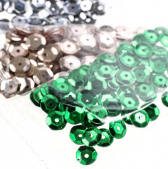 Картина из пайеток «Леопард» - Фото 5