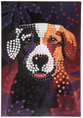 Картина из пайеток «Собака» - Фото 3