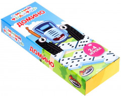 Логическая настольная игра «Домино. Синий Трактор» - Фото 1