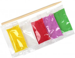 Аппликация из песка «Пёсики» - Фото 4