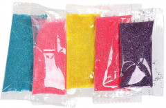 Аппликация песком c глиттером «Аниме» - Фото 3