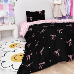 Комплект постельного белья «Pink ribbon» - Фото 3