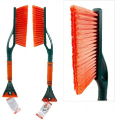 Щетка от снега и льда со скребком - Фото 1