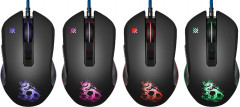Мышь игровая с ковриком Sky Dragon GM-090L - Фото 1