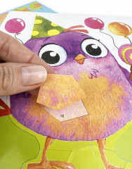 Наклейками по номерам. Весёлые птички - Фото 7