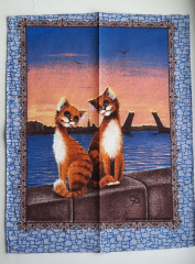 Набор полотенец кухонных «Питерские коты» - Фото 2