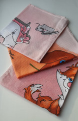 Комплект полотенец вафельных «Эгоистка» - Фото 4