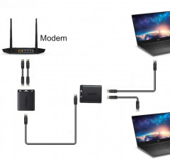 Ethernet Splitter RJ45 - Фото 4
