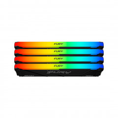 Комплект модулей памяти FURY Beast RGB KF436C18BB2AK4/128 DDR4 128GB (Kit 4x32GB) 3600MHz - Фото 2