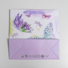 Пакет подарочный «Лавандовая легкость» - Фото 4