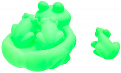 Набор игрушек для купания «Лягушка-мыльница» - Фото 3