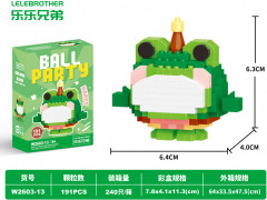 Конструктор из мини-блоков «Лягушка» - Фото 1