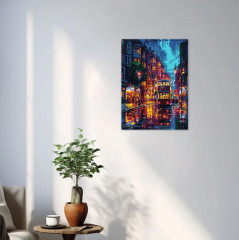 Картина по номерам «Ночной автобус» - Фото 3