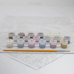 Картина по номерам «Зайчик» - Фото 1