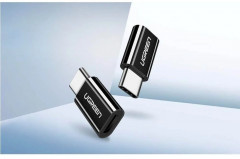 Переходник USB 3.1(m) Type C — MicroUSB(f) US157 - Фото 2