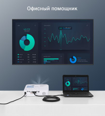 Кабель DisplayPort(m) - DVI 24+1(m), 2m DP103 - Фото 4