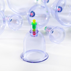 Набор банок акупункционного действия для вакуумного массажа с насосом - Фото 6