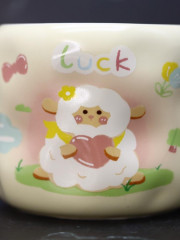 Кружка с крышкой и ложкой «Lucky sheep» - Фото 7