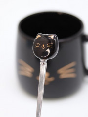 Кружка с крышкой и ложкой «Whiskers» - Фото 4