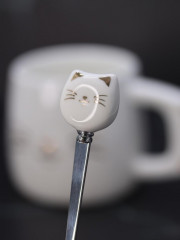 Кружка с крышкой и ложкой «Whiskers» - Фото 4