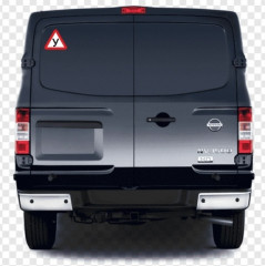 Наклейка на автомобиль «У (ученик)» - Фото 2