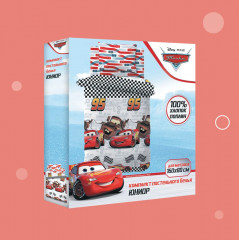 Комплект детского постельного белья «Тачки» - Фото 6