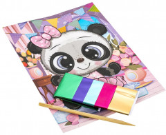 Аппликация из фольги «Панда» - Фото 2