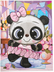 Аппликация из фольги «Панда» - Фото 3