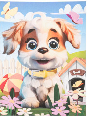 Аппликация из фольги «Щенок» - Фото 2