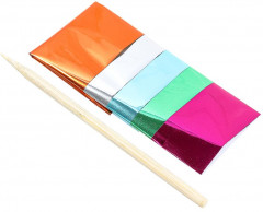 Аппликация из фольги «Зайчик» - Фото 2