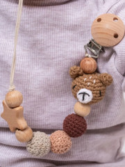 Держатель для пустышки «Мишка» - Фото 1