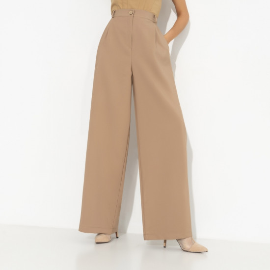 Брюки с защипами женские «Легкой походкой»