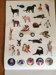 100 наклеек. Забавные животные - Фото 2