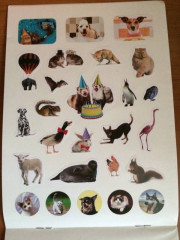 100 наклеек. Забавные животные - Фото 3