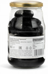 Маслины с косточкой без жидкости Olive Nere Bella di Cerignola «Белла ди Чериньола» - Фото 2