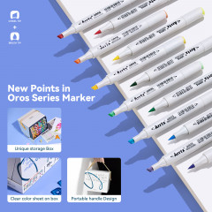 Набор спиртовых маркеров для скетчинга - Фото 5