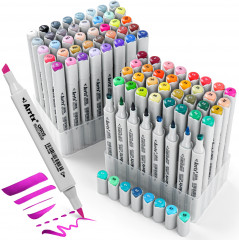 Набор спиртовых маркеров для скетчинга - Фото 6