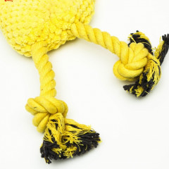 Игрушка для собак «Жираф с канатом» - Фото 1