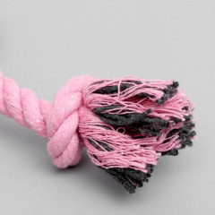 Игрушка для собак «Зайка с канатом» - Фото 2