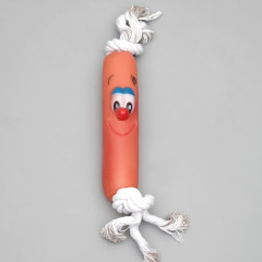 Игрушка для собак на канате «Сосиска» - Фото 1